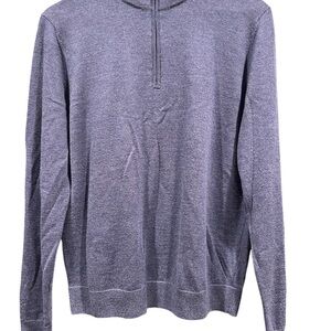 Nordstrom Men's light blue Zip-Up Sweater